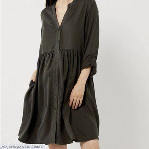 RIPE DEMI TENCEL MATERNITY & NURSING DRESS